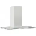 Silverline Nordic Dark SL 3122-90 HV - Panser - skorsteinsflat - bredde: 89.8 cm - dybde: 50 cm - ekstraksjon og resirkulasjon (-) - hvit