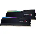 G.Skill Trident Z5 RGB - DDR5 - sett - 32 GB: 2 x 16 GB - DIMM 288-pin - 6000 MT/s / PC5-48000 - CL40 - 1.3 V - ikke-bufret - ikke-ECC - matt svart