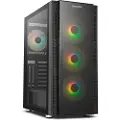 NOX Hummer Horus Argb Crystal Pc-tårnkasse