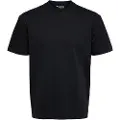 Selected Loose Truman Kortarmet T-skjorte