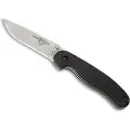 Ontario RAT-1 foldekniv, svart/satin