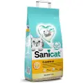 Sanicat klumpende kattesand uten parfyme - 2 x 10 l