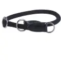 Hunter Freestyle hundehalsbånd, svart - justerbar til maks. 50 cm, Ø 10 mm