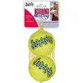 Kong Tennisball med pipelyd - 2-pakning, Stor, Ø 8 cm