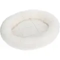 Zooplus Exclusive Koseseng Fluffy 2in1 - Hvit: L 50 x B 42 x H 7,5 cm