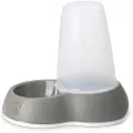 Savic fôrdispenser Loop - grå - 1,5 l, L 26 x B 17,5 x H 23 cm