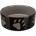 Trixie Ceramic Bowl w/ paws 1.4 l/ø 20 cm