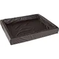 Zooplus Exclusive Hygienisk hundeseng, tobakkfarget - L 120 x B 100 cm