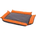 Zooplus Exclusive Hundeseng Variabel oransje - L 110 x B 80 cm x H 15 cm