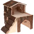 Zooplus Exclusive Toetasjes gnagerhus - L 30 x B 20 x H 30 cm
