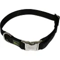 Hunter Vario Basic Alu-Strong hundehalsbånd, svart - 45 - 65 cm
