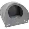 Zooplus Exclusive Hunde-iglo av filt - L 95 x B 76 x H 79 cm