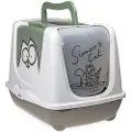 Simon´s Cat Simon's Cat kattetoalett - grå / grønn /hvit