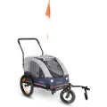 Hafenbande Sykkeltilhenger Cabby M inkl. 2 koblinger - L 125 x B 67 x H 105 cm / maks 25 kg