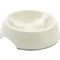 Savic matskål med sluk-stopp, elfenben - 400 ml, Ø 18 cm