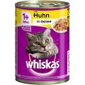 Whiskas 1+ 24 x 400 g bokser - 1+ Kylling i gelé
