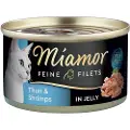 Miamor Fine Fileter 1 x 100 g - Lett tunfisk & reker i gelé