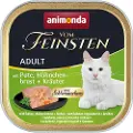 Animonda Vom Feinsten Adult med Gourmetfyll 6 x 100 g - Kalkun, kyllingbryst og urter