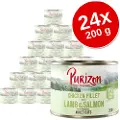 Purizon Original 12 x 200 g - kornfri - Adult: Hønsefilet med laks