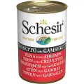 Schesir Complete Nutrition filet i gelé 6 x 140 g - Tunfisk med reker