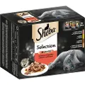 Sheba Megasparepakke Sheba Varianter poser 144 x 85 g - Selection in sauce Hjertelig komposisjon