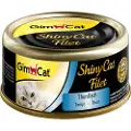 GimCat ShinyCat filèt 6 x 70 g - Tunfisk