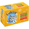 Catessy Blandet pakke Catessy biter i gelè - 48 x 100 g med 4 ulike varianter