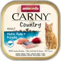 Animonda Carny Country Adult 32 x 100 g - Høns, Kalkun + Ørret