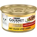Gourmet Økonomipakke Gourmet Gold Tender Bits 24 x 85 g - Kylling & lever