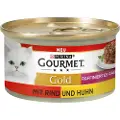 Gourmet Økonomipakke Gourmet Gold Raffinert ragu 48 x 85 g - Okse og kylling