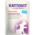 Kattovit Sensitive porsjonsposer - 24 x 85 g Kylling & Kalkun