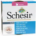 Schesir Kitten 6 x 85 g - Tunfisk med aloe 24 x 85 g