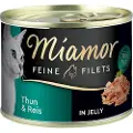 Miamor Økonomipakke Miamor Fine Fileter 12 x 185 g - Tunfisk & ris i gelé