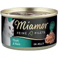Miamor Fine Fileter 1 x 100 g - Lett tunfisk & ris i gelé