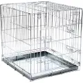 Zooplus Exclusive Hundebur Double Door med kosepute - L 109 x B 69 x H 75 cm