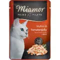 Miamor Økonomipakke Miamor Fine Filéter i gelè 24 x 100 g - Kylling & tomat