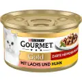 Gourmet Økonomipakke Gourmet Gold Tender Bits 48 x 85 g - Laks & kylling