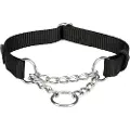 Trixie Premium kvælerhalsb. 30 - 40 cm/15mm, sort
