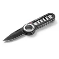 Hultafors premium foldekniv - Sort coated aluL m/rustfri knivblad & låsning af knivblad