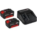 Einhell 4512098, Batteri- og ladersett, Lithium-Ion (Li-Ion), 3 Ah, 18 V, Einhell, Sort, Rød