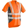 Husqvarna Technical High Viz Kort Arm En20471 - Str. 54 / L