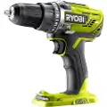 Ryobi One+ R18DD3-0 - Drill/driver - trådløs - 2 hastigheter - nøkkelfri borhylse 13 mm - 50 N·m - uten batteri - 18 V