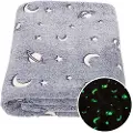 MESA LIVING Glow in the dark-teppe 152x127 cm