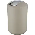 Wenko skittentøyskurv BRASIL avfallskurv, beige - 6,5 l, WENKO