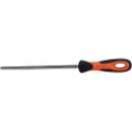 Bahco ERGO 1-230-10-1-2, Fil, Rund fil, Mellom grov og 2. kutt, Plast, Sort, Oransje, Ergonomisk, Grep som ikke glir
