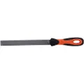 Bahco ERGO 4-138-10-1-2, Fil, Flate mapper, Mellom grov og 2. kutt, Plast, Sort, Oransje, Ergonomisk, Grep som ikke glir