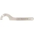 Bahco Adjustable Hook With Chrome Finish 115-165 Mm 305 Mm Fastnøkkel