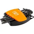 Bahco Set Of 8 Phosphated Torx Keys Torx-nøkkelsett