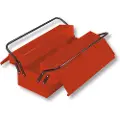 Bahco Metallverktøykasse Med Mulighet For å Plassere En Hengelås 275 Mmx210 Mmx535 Mm 3 Rom