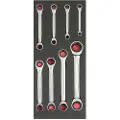 Bahco Set In Foam Tray 1-3 Fit&go Skralle Ringnøkkelsett 8 Enheter